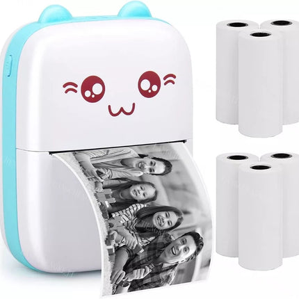 Mini Pocket Thermal Printer Bluetooth Mobile Phone Photos Label Printing Machine