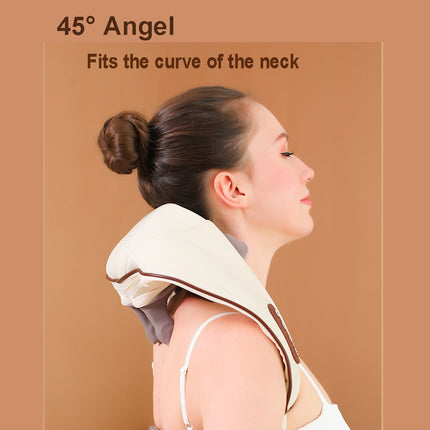Electric Shoulder Back Neck Massager Shiatsu Body With Heat Kneading 2 Models UK