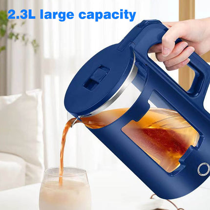2.3L electric glass kettle with keep warm function