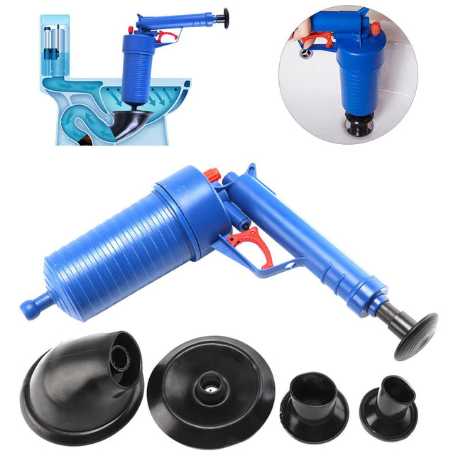 4in1 Toilet Plunger Drain Buster Vacuum Plunger Drain Unblocker For Sink&Toilet