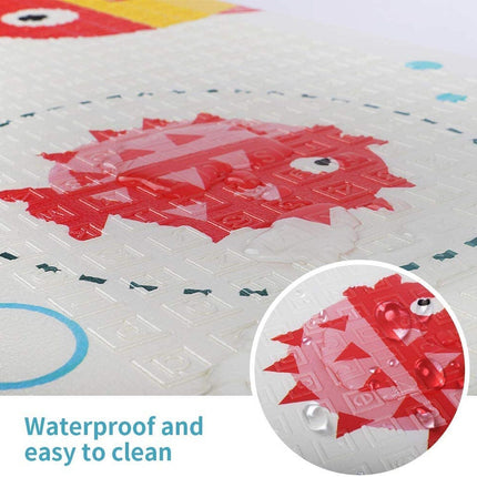 2 Sided Baby Play Mat Reversible Baby Kids Crawling Mat Folding Waterproof Mat