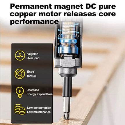 Mini Cordless Electric Screwdriver Drll RechargeableUSB Charging Power Tool