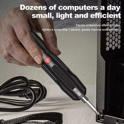 Mini Cordless Electric Screwdriver Drll RechargeableUSB Charging Power Tool
