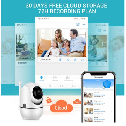 UK 1080P IP Camera Wireless WIFI Outdoor CCTV HD PTZ Smart Home Security IR Cam