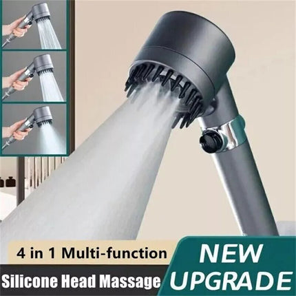 3 mode high pressure shower head with filter UK