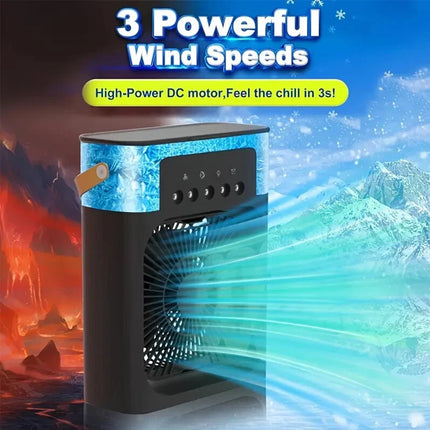 Air cooler fan with 3 wind speed modes