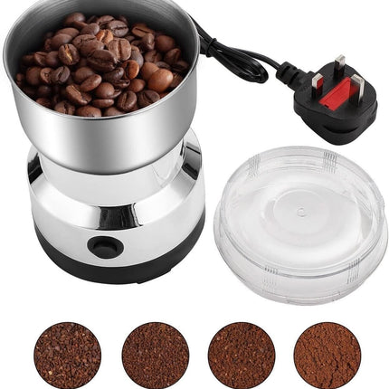 300W electric coffee grinder stainless steel