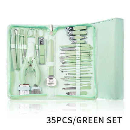 35-piece professional manicure and pedicure set