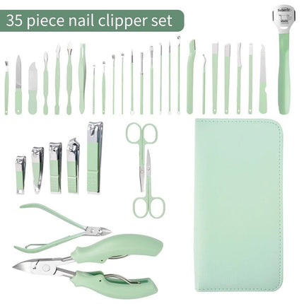 35-piece professional manicure and pedicure set