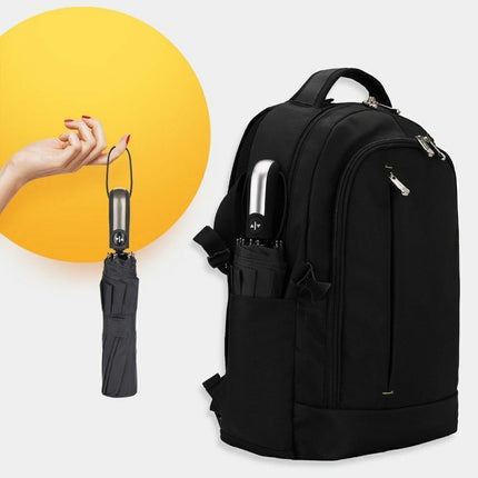 10 Ribs Strong Automatic Umbrella Windproof Stormproof Compact Folding Umbrella