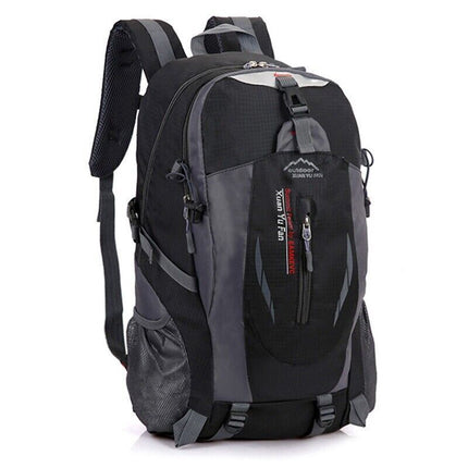 40l black backpack