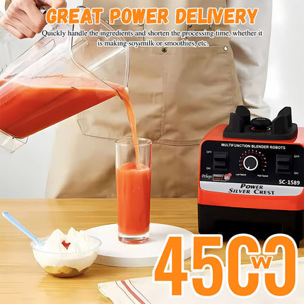Commercial 6Blade Blender Food Mixer Processor Juicer Ice Crusher Smoothie Maker