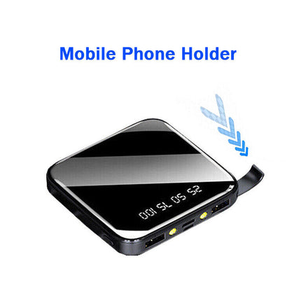 Power Bank Portable Fast Charger Battery Pack 2 USB For Mobile Phone UK