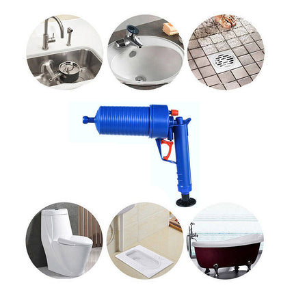 4in1 Toilet Plunger Drain Buster Vacuum Plunger Drain Unblocker For Sink&Toilet