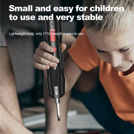 Mini Cordless Electric Screwdriver Drll RechargeableUSB Charging Power Tool