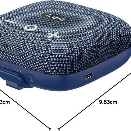 Tribit StormBox Micro 2 Bluetooth Speaker IP67 – XBass, 12H Playtime, Wireless Pairing