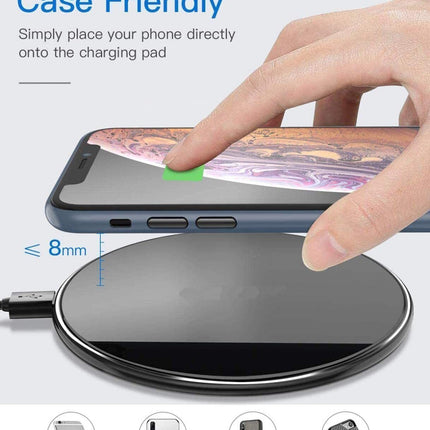 30W Super Fast Wireless Charger Stand Charging For All Phones