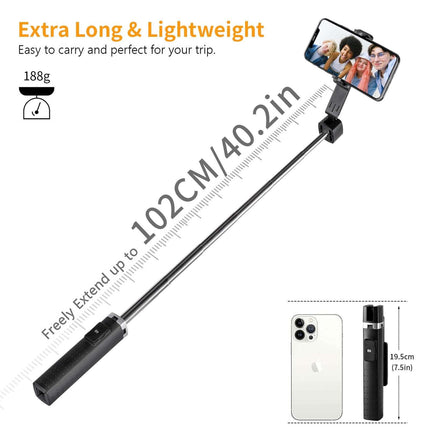 Selfie Stick Bluetooth Remote Phone Holder Tripod Stand For  Universal