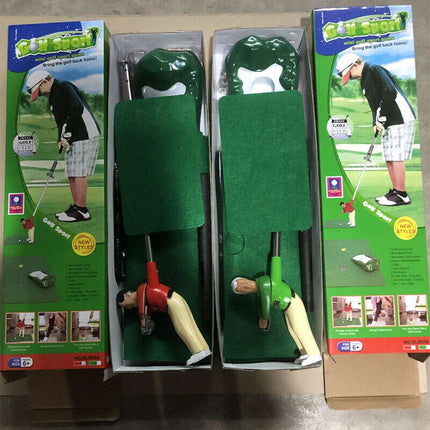 Indoor Mini Golfing Game Kit Golfs Toy Set WRed Pad Putter Early Education