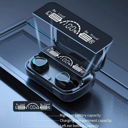 Bluetooth Wireless Headphones TWS Earphones Mini In-Ear Pods For Android