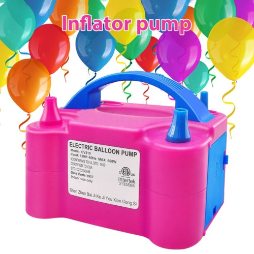 13000pa Electric Balloon Inflator With Dual Nozzle Party Air Blower Xmas UK