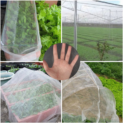 Garden Insect Protection Net Plant Vegetables Fruit Care Cover Flowers Greenhouse Pest Control Anti-Bird Protective Net 60 Meshs