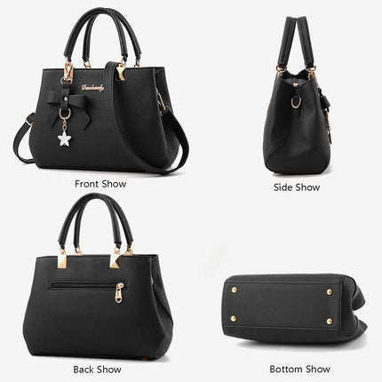 Womens-Black-Handbag-all-side-view
