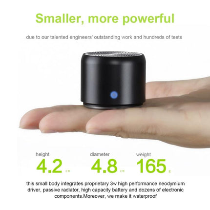 A106Pro metal Bluetooth speaker stainless steel body