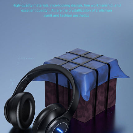 AWEI A200BL over-ear headphone design