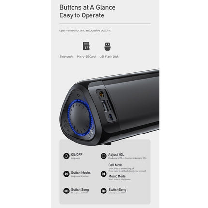 Awei Y333 low distortion stereo Bluetooth speaker