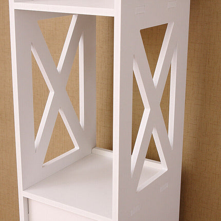 Slim cabinet for hallway storage
