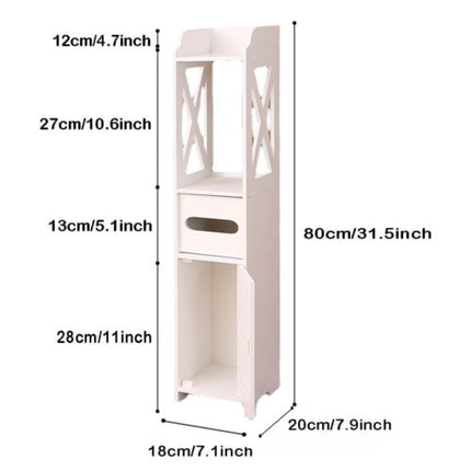 bathroom cabinet size