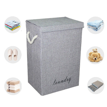 Laundry basket for bedroom and bathroom use