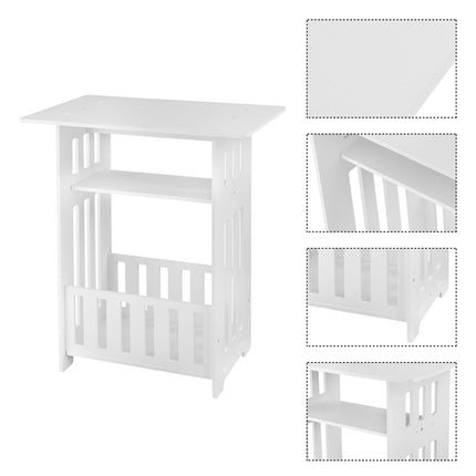 Small bedside table used for living room