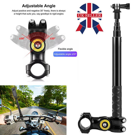 Bike camera handlebar mount for Insta360 and GoPro