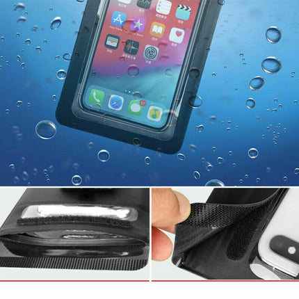 Tool-free installation of motorbike and bicycle phone mount