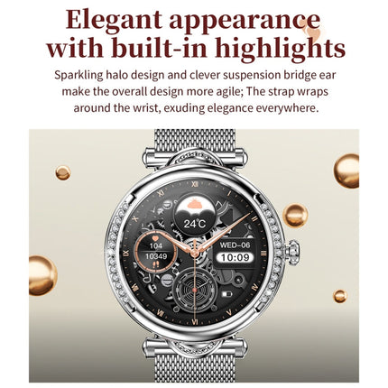 Ladies smart watch with Bluetooth calling