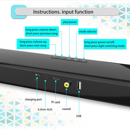 BS-28E desktop Bluetooth speaker