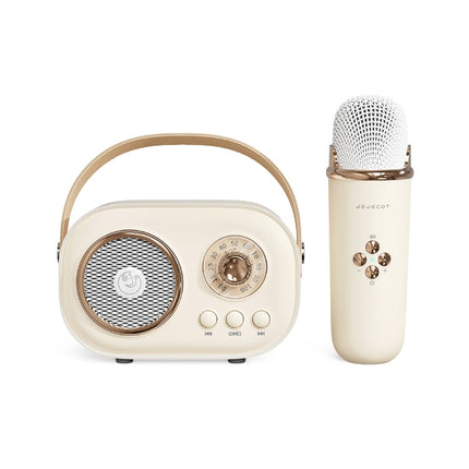 C20 Plus Beige Karaoke Bluetooth Speaker