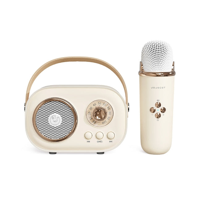 C20 Plus Beige Karaoke Bluetooth Speaker