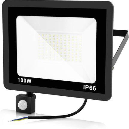 Outdoor Garden Floodlight With Sensor LED PIR Motion Security Lights Waterproof