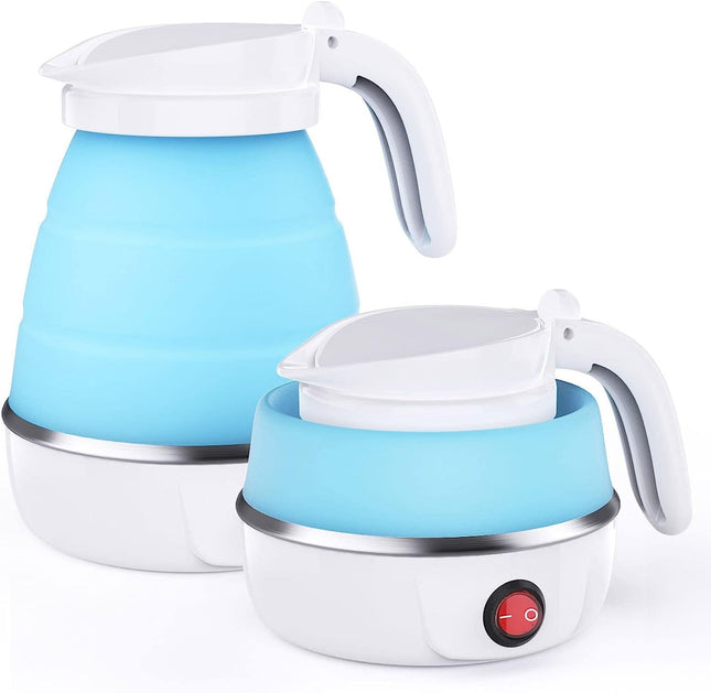 Lightweight foldable camping kettle