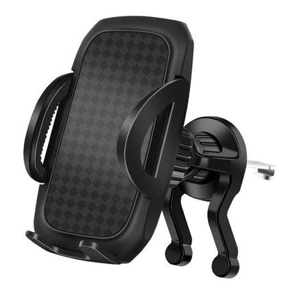 Car phone holder compatible with dashboards and vents