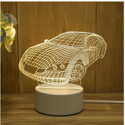 Car light up gift acrylic LED lamp