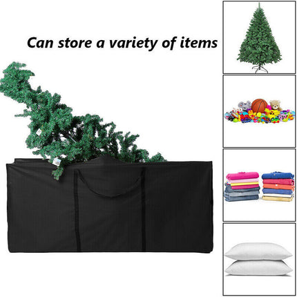 large Christmas tree storage bag with strong zipper