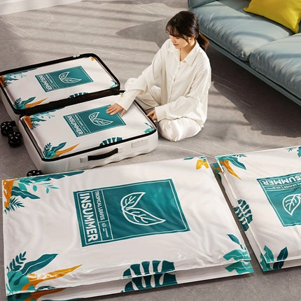 Vacuum storage bags for closet organisation