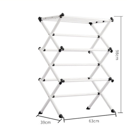 Space saving clothes airer design