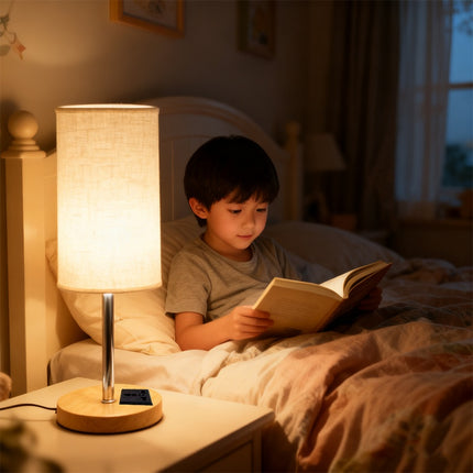 Compact desk lamp ideal for small spaces