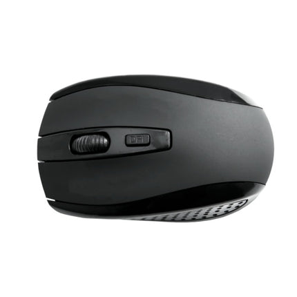 2.4GHz BLACK WIRELESS USB MOUSE SCROLL  CORDLESS OPTICAL FOR  PC LAPTOP UK