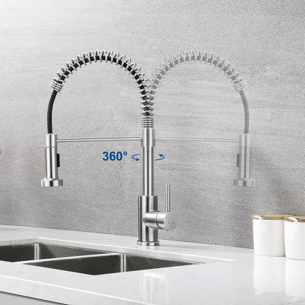 deck-mounted kitchen mixer tap
